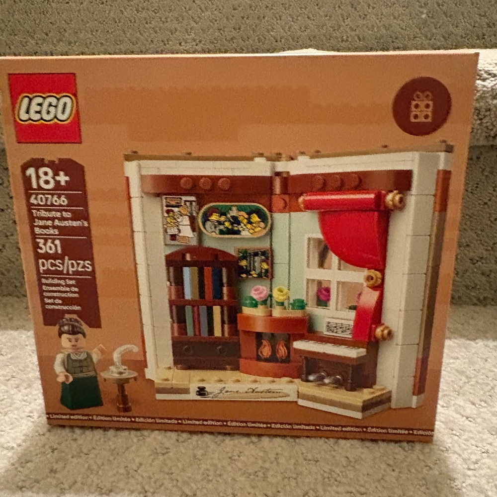Tribute to Jane Austen’s Books Lego set!